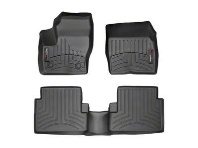 WeatherTech Black Front Rear FloorLiner HP Fits -20-19 Escape 444591IM-449692IM