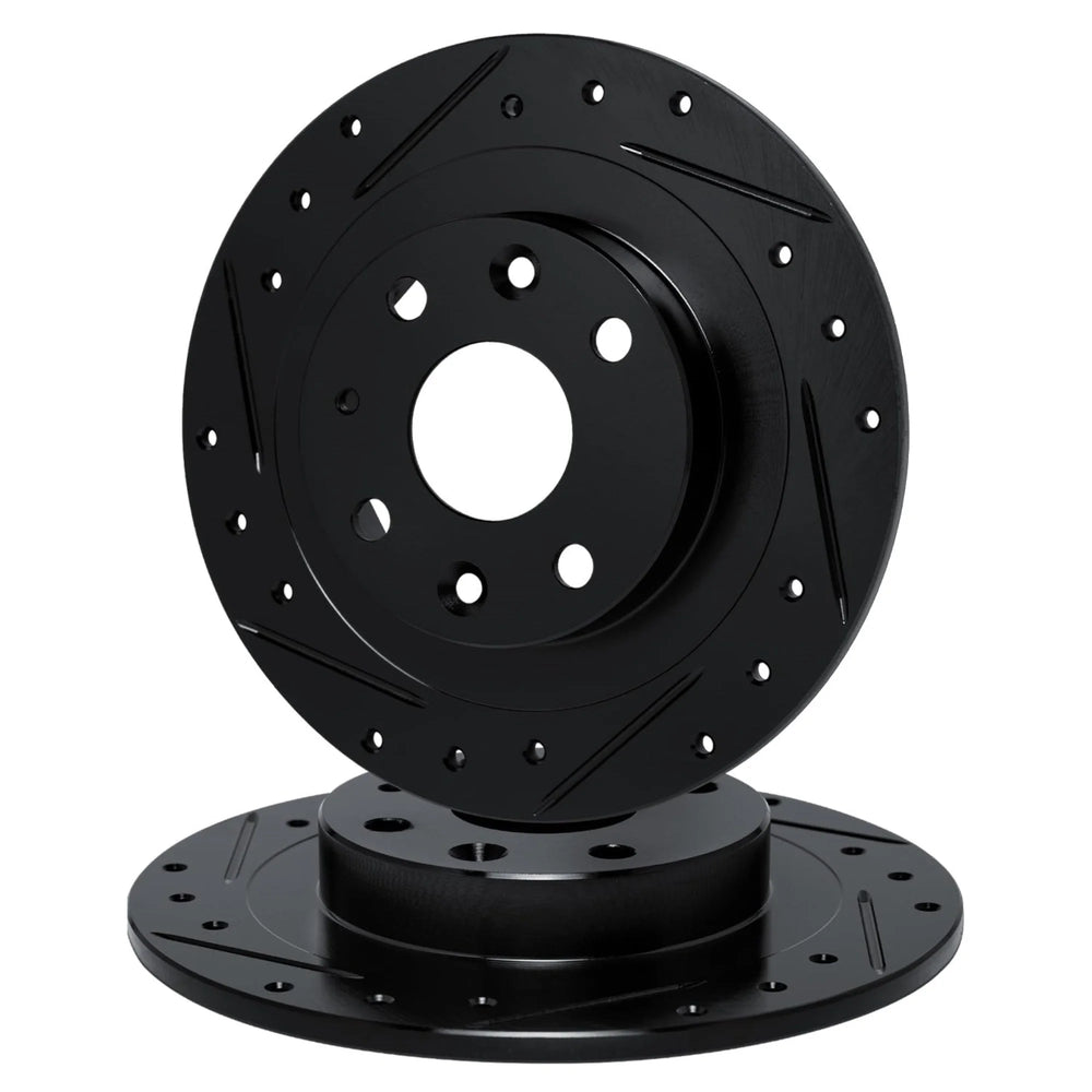 R1 Concepts Disc Brake Rotor Set Fits Chevrolet Astra