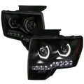 SPEC D TUNING headlights installed view