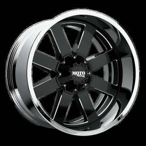 MO200 20X10 6X5.5 G-BLK MILL CHR LP -18MM