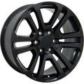 20 IN REPLICA WHEEL CV99 FITS GMC SIERRA RIM 20X9 SATIN WHEEL