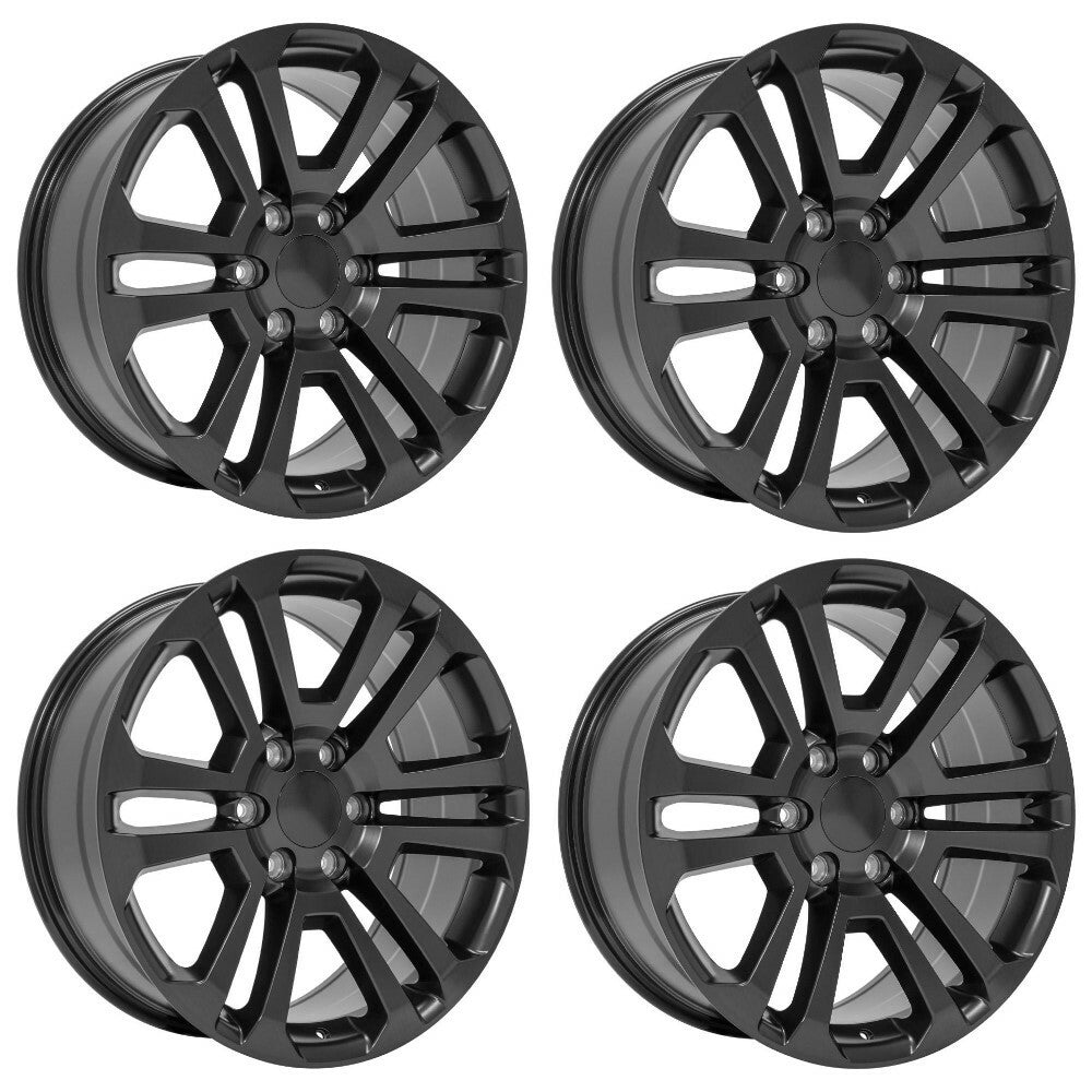 20 IN REPLICA WHEEL CV99 FITS GMC SIERRA RIM 20X9 SATIN WHEEL