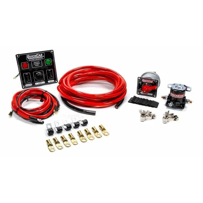 Wiring Kit 4 Gauge with Black 50-822 Panel