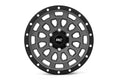 Rough Country 87 Series Wheel Simulated Beadlock Gray/Black 17x8.5 6x5.5 0mm