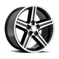 IROC 22X9 MACH/FACE BLACK