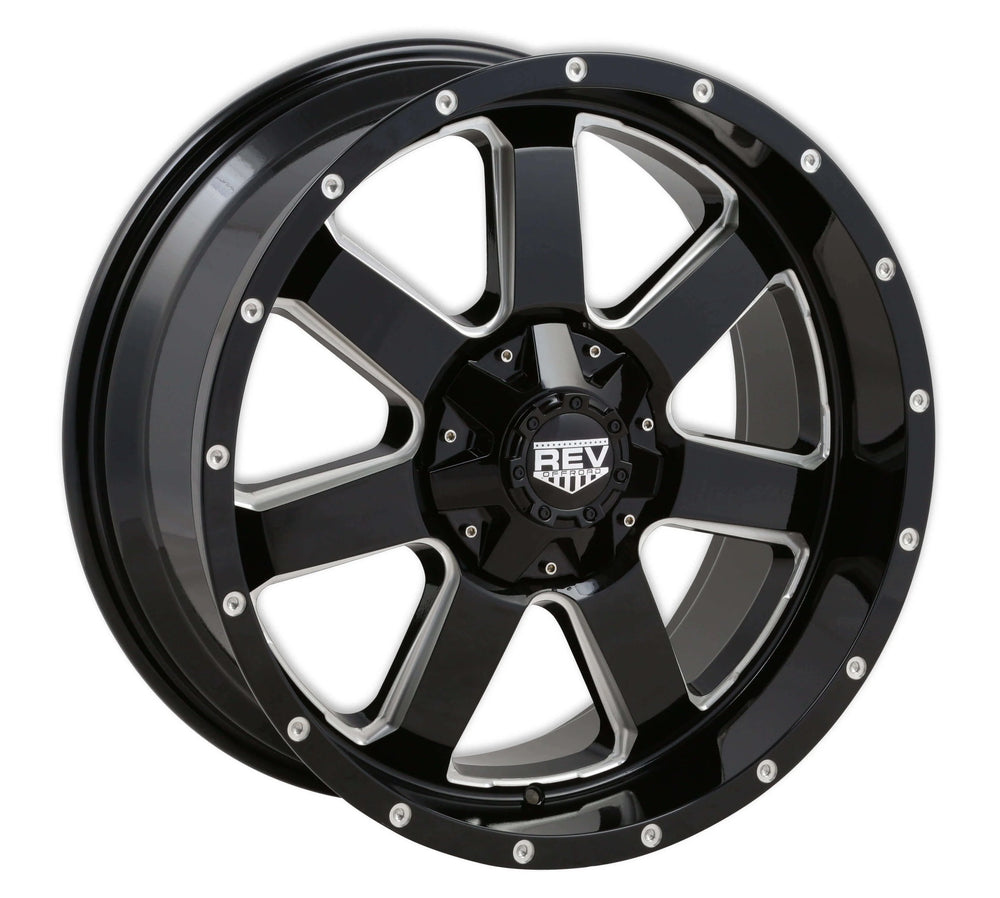 MAGNUM 18X8 POLISHED GL BK