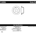 StopTech 05-06 Pontiac GTO Slotted & Drilled Rear Left Rotor