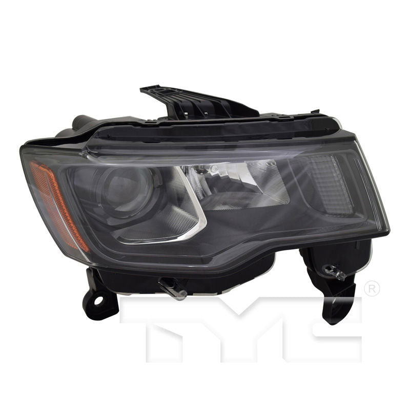 17C JP GRAND CHEROKEE HALGN BLACK HEADLIGHT ASSYRH