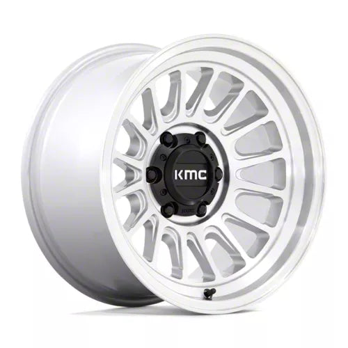 KM724 IMPACT OL 17X9 6X5.5 SLV-MACH