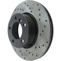 StopTech 08-10 BMW 128i Cross Drilled Left Front Rotor