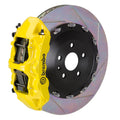 R1 03-17 Acura ILX Front Drilled & Slotted Carbon Coated Brake Rotor Set