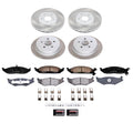 Power Stop 95-00 Dodge Stratus Front and Rear Semi-Coated Rotor Kit