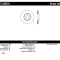 StopTech Sport Drilled & Slotted Rotor - Front Left
