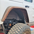 Titan Rear Quarter Armor - Semi Gloss Black Powder Coat