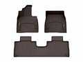 WeatherTech Cocoa Front and Rear Floorliners Fits -23-25 EQS SUV 471773-1-2