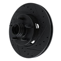 R1 06-12 Ford Ranger (Mexico) Front Right Drilled & Slotted Black Brake Rotor