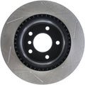 Stoptech auto part close-up