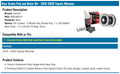 Centric OE Coated Rear Brake Kit (2 Wheel)