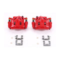 Power Stop 08-17 Mitsubishi Lancer Front Red Calipers w/Brackets - Pair