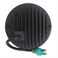 ~(3 lbs. 7X7X4)~ 5.75 Inch Motorcycle Headlight 40 Watt High/Low Tempest Series Quake LED