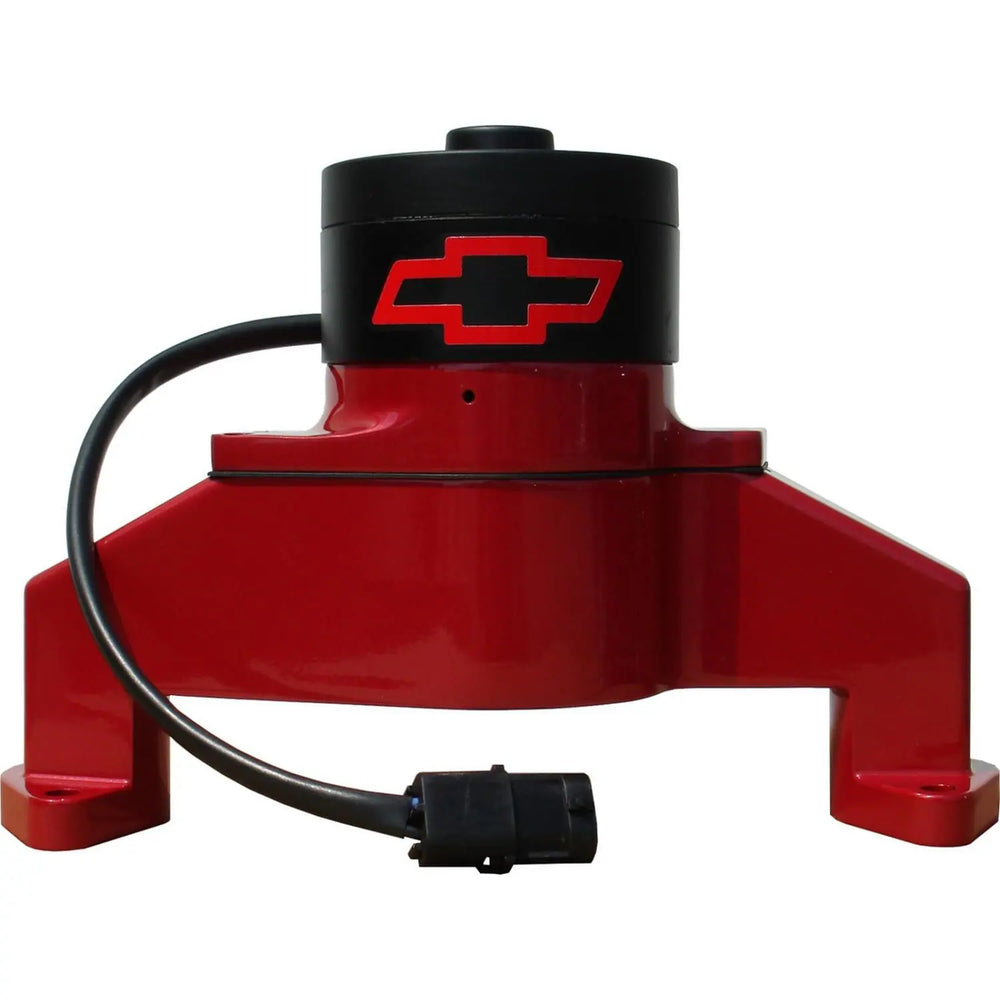 ELEC W/PUMP BOWTIE BBC RED