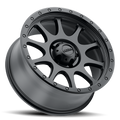 20X9 6-135 +18MM SATIN BLACK WITH S