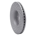 R1 10-16 Volvo Xc60 Front Right Drilled & Slotted Geoperformance Rotor