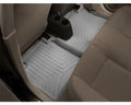WeatherTech 08-10 Ford F250/F350/F450/F550 Front and Rear Floorliners - Over The Hump - Grey