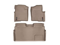 WeatherTech 09-13 Ford F-150 Front and Rear Floorliners - Tan