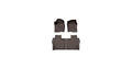 WeatherTech Cocoa Front and Rear Floorliners Fits -20-26 Chevrolet GMC 471436-1-2