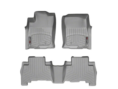 WeatherTech Grey Front and Rear Floorliners Fits -20-24 Dodge RAM 461545-1-4