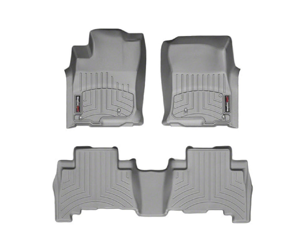 WeatherTech Grey Front and Rear Floorliners Fits -20-24 Dodge RAM 461545-1-4