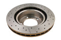 DBA 07+ Toyota Landcruiser 200 Series Front Drilled & Slotted Street Series Rotor