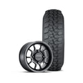 Method MR409 Bead Grip 15x8 / 4+4/0mm Offset / 4x136 / 106.25mm CB Matte Black Wheel