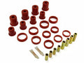 Suspension Control Arm Bushing Kit, Front, Red; 84-01 Jeep Cherokee XJ