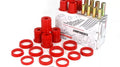 Suspension Control Arm Bushing Kit, Front, Red; 84-01 Jeep Cherokee XJ