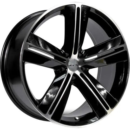 SMS 18X7.5 5X115 ET20 CB71.5 BLACK MACHINED