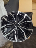 BLACK WIDOW 18X8 5X120 ET35 CB74.1 BLACK MACHINED