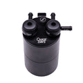 Chase Bays 10AN 90 Deg L-Fitting Inlet 10AN Straight Outlet Oil Catch Can w/ Type 5 Bracket