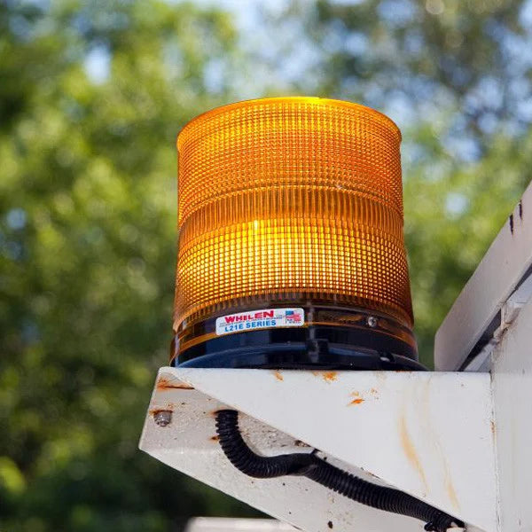 SUPERLED BEACON SAE CLASS 1 HIGH DOME MAGNETIC/SUCTION (AMBER)