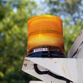 SUPERLED BEACON SAE CLASS 1 HIGH DOME MAGNETIC/SUCTION (AMBER)