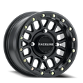 Aluminum Wheels 14x7 Podium Beadlock UTV A93B Satin Black 38 Offset 4 on 137 Bolt Pattern Raceline