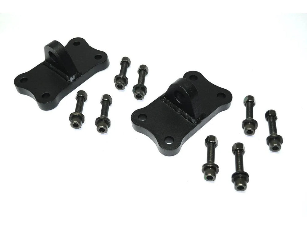 ~(10 lbs. 8X8X8)~ EVO D-Ring Mounts Set of 2 2007-2017 Jeep Wrangler JK JKU