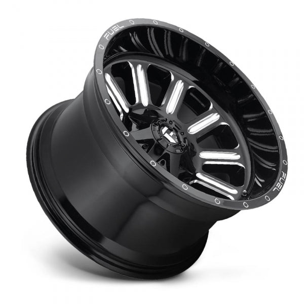 Fuel Wheels black auto part