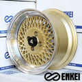 Enkei92 Classic Line 15x8 25mm Offset 4x100 Bolt Pattern Gold Wheel