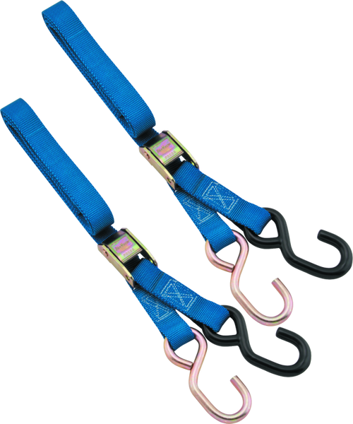 BikeMaster 1x72in Tiedown 20pc Carton - Blue