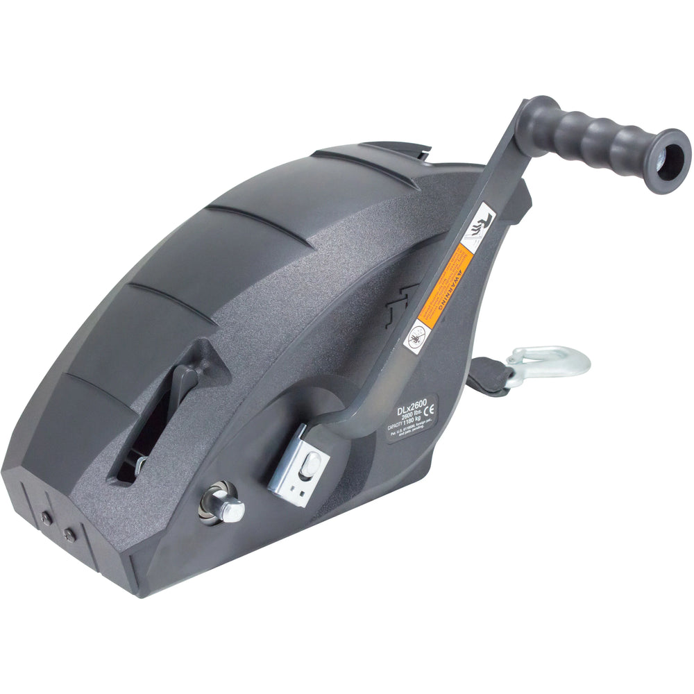 DLX2600 WINCH, WITH STRAP AND FULL