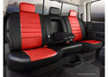 19C RAM 1500 QUAD CAB REAR BENCH SEAT BLACK W/RED CENTER PANELSEAT COVER SEAT C