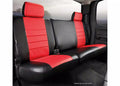 19C RAM 1500 QUAD CAB REAR BENCH SEAT BLACK W/RED CENTER PANELSEAT COVER SEAT C