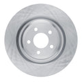 R1 20-26 Ford Police Interceptor Utility Rear Left Drilled & Slotted Geoperformance Rotor